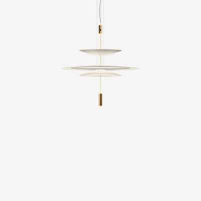 Vibia Flamingo 1530 Pendelleuchte LED, gold - DALI