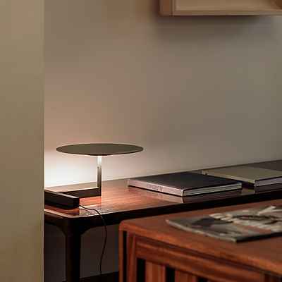 Vibia Flat 5965 Tischleuchte LED, grau günstig online kaufen