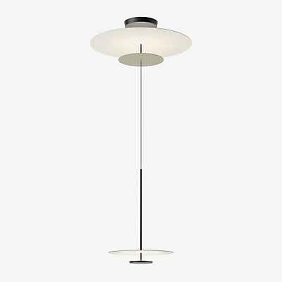 Vibia Flat Pendelleuchte LED 3-flammig, grün - ø90 cm - Casambi günstig online kaufen