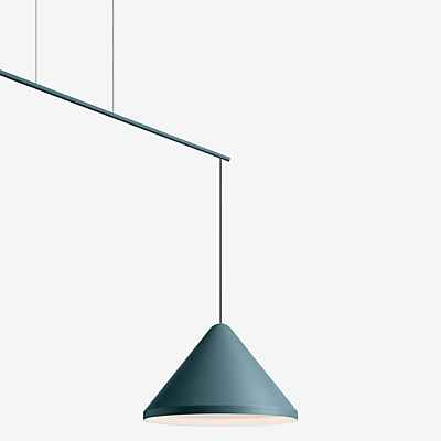 Vibia North Pendelleuchte LED dezentral, blau - ø40 cm - Casambi günstig online kaufen