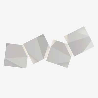 Vibia Origami Wandleuchte LED 4-flammig, weiß