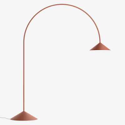 Vibia Out Stehleuchte LED, rot - casambi - mit fuß günstig online kaufen