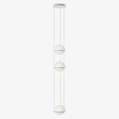 Vibia Palma Pendelleuchte LED 3-flammig, weiß - Dali/1-10 V/Push