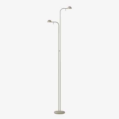 Vibia Pin Stehleuchte LED 2-flammig, creme - 143 cm günstig online kaufen