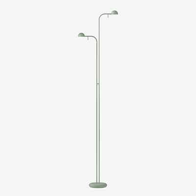 Vibia Pin Stehleuchte LED 2-flammig, grün - 143 cm günstig online kaufen