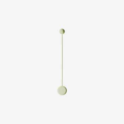 Vibia Pin Wandleuchte LED 1-flammig, grün - 70 cm günstig online kaufen