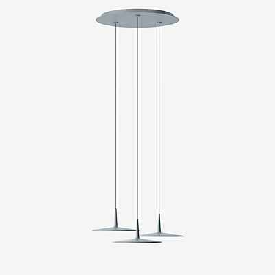 Vibia Skan Pendelleuchte LED 3-flammig, blau - Dali günstig online kaufen