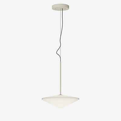 Vibia Tempo Pendelleuchte LED konisch, creme - ø34,5 cm - Casambi günstig online kaufen