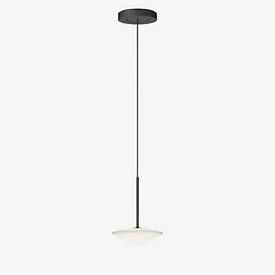 Vibia Tempo Pendelleuchte LED konisch, graphit - ø20,5 cm - Casambi günstig online kaufen