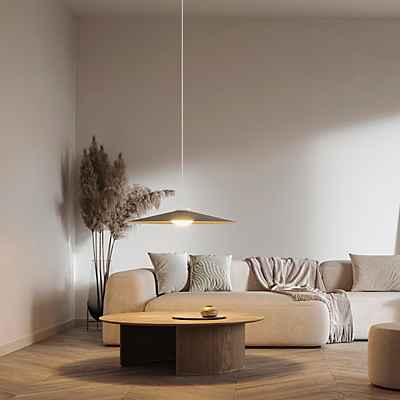 Wever & Ducré Clea 3.0 Pendelleuchte LED, seidengrau - 3.000 K