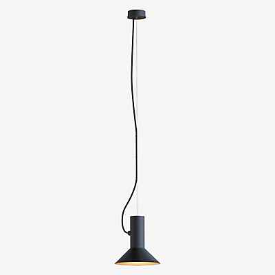 Wever & Ducré Roomor 1.1 Pendelleuchte PAR16, schwarz/gold - 2,5 m