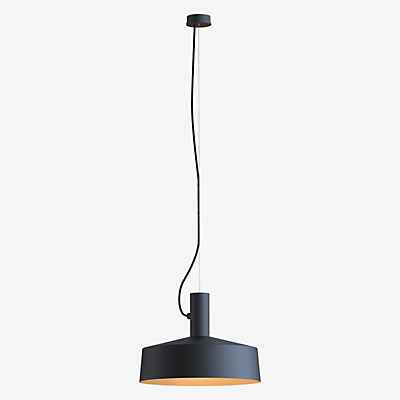 Wever & Ducré Roomor 1.3 Pendelleuchte PAR16, schwarz/gold - 2,5 m