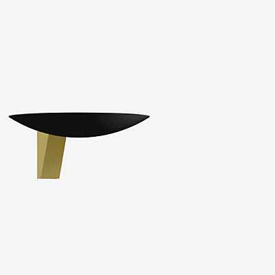 Wever & Ducré Scava 1.0 Wandleuchte LED, schwarz/gold - 2.700 K