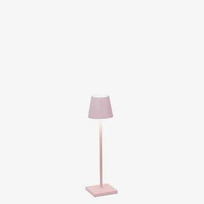 Zafferano Poldina Akkuleuchte Led, Rosa - 27, 5 Cm
