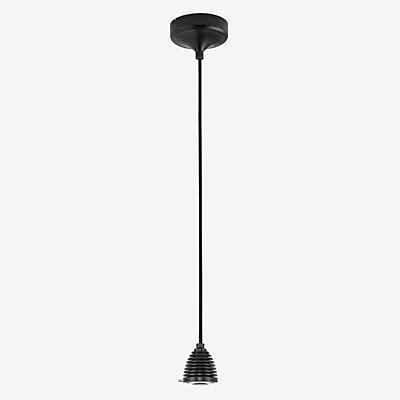 less 'n' more Athene A-WPL Pendelleuchte LED, Baldachin schwarz/Kopf schwarz - Casambi