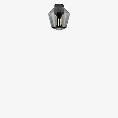 less 'n' more Ethics E-GDS Deckenleuchte LED, Body schwarz/Glas rauch - phasendimmbar