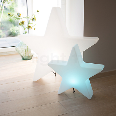 8 seasons design Shining Star Lampe au sol Exemple d'utilisation en photo
