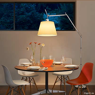 Artemide Tolomeo Mega Terra met dimmer Applicatiefoto