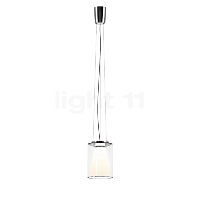 Serien Lighting Drum Pendant Light LED S - long - clear/opal Product picture