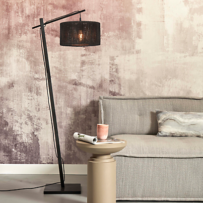 Good & Mojo Iguazu Floor Lamp with arm - cylindric Application picture