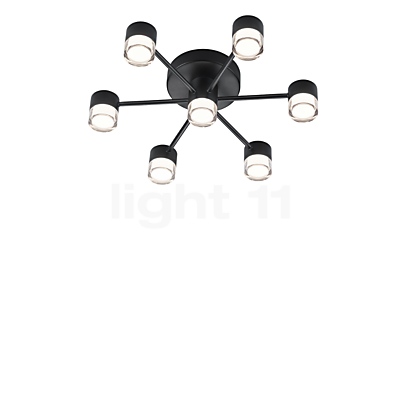 Helestra Kala Plafondlamp LED zwart mat - ø47 cm Productafbeelding