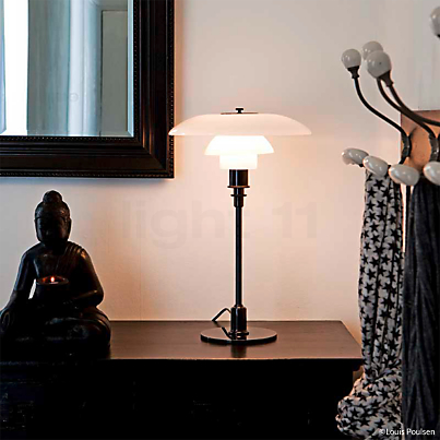 Louis Poulsen PH 3/2 Lampe de table Exemple d'utilisation en photo