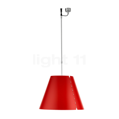 Luceplan Costanza Sospensione with Telescopic Stem currant red Product picture