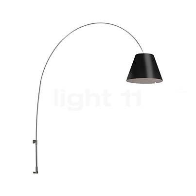 Luceplan Lady Costanza Wall Light with Switch black Product picture