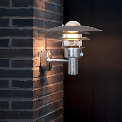 Nordlux Lønstrup Wall Light with motion detector Application picture