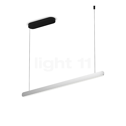Occhio Mito Volo 100 Fix Up Room Hanglamp LED zilver matt - plafondkapje zwart Productafbeelding