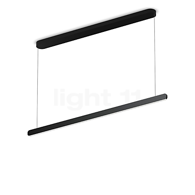 Occhio Mito Volo 140 Var Up Room Hanglamp LED black phantom - plafondkapje zwart Productafbeelding