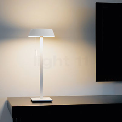 Oligo Glance Lampe de table LED Exemple d'utilisation en photo