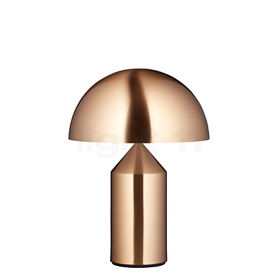Oluce Atollo Lampe de table métal doré avec variateur, ø38 cm Image du produit