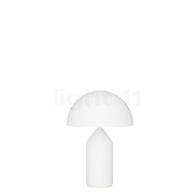 Oluce Atollo Lampe de table verre opale avec interrupteur, ø25 cm Image du produit
