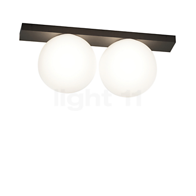 Delta Light Oono Plafondlamp LED 2-lichts zwart - 2.700 K Productafbeelding