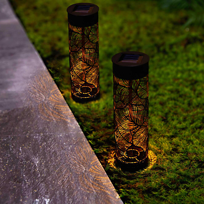 Pauleen Sunshine Gloss Lampe à piquet de sol LED Exemple d'utilisation en photo