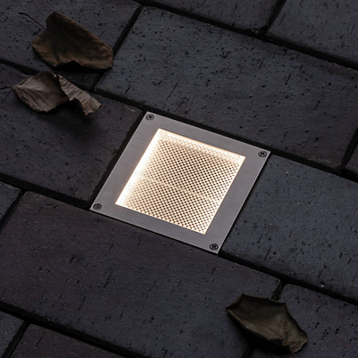Paulmann Aron Bodeneinbauleuchte LED mit Solar Anwendungsbild