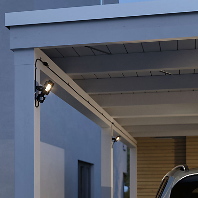Paulmann Bimea Applique LED pour Park + Light System - avec détecteur de mouvements Exemple d'utilisation en photo