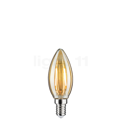 Paulmann Plug &amp; Shine C35-dim 2W/gd 819, E14, 24V Filament LED gold Produktbild