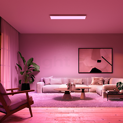 Philips Hue White and Color Ambiance Surimu Deckenleuchte LED Anwendungsbild
