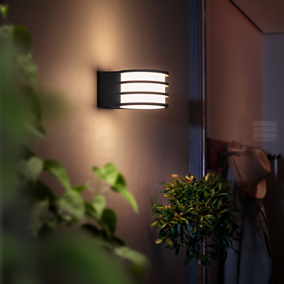 Philips Lucca Wall Light Hue White Application picture