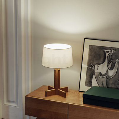 Santa & Cole Fad Lampe de table Exemple d'utilisation en photo