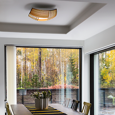 Secto Design Kuulto 9100 Lampada da parete o soffitto LED Immagine di applicazione
