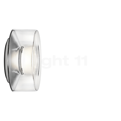 Serien Lighting Curling Wandlamp LED acrylglas S - helder Productafbeelding