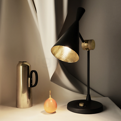 Tom Dixon Beat Lampe de table Exemple d'utilisation en photo