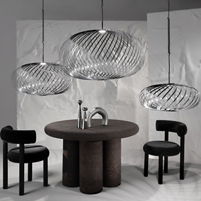 Tom Dixon Spring Pendelleuchte LED Anwendungsbild