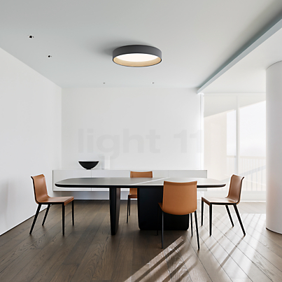 Vibia Duo, lámpara de techo LED Imagen de aplicaci&oacute;n