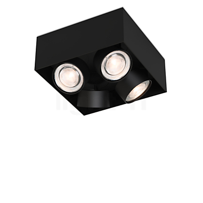 Mawa Wittenberg 4.0 Plafonnier LED 4 foyers - tête affleurante - carré Image du produit