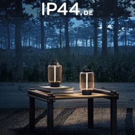 IP44.de Qu, lámpara de suspensión LED con batería recargable en