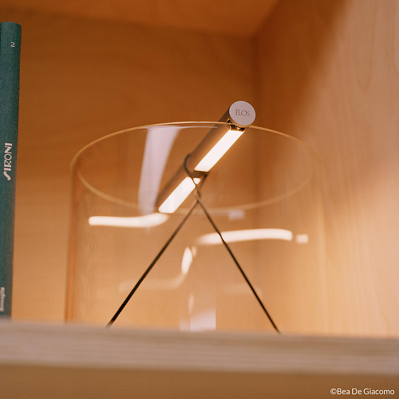 Flos To-Tie Lampe de table LED Exemple d'utilisation en photo